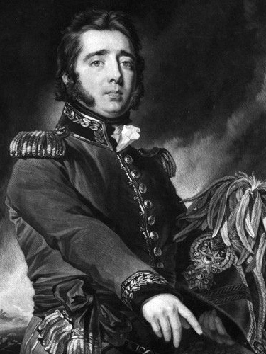 Portrait of Sir Gregor MacGregor, Founding Cazique of Poyais.